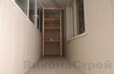 отделка балконов пвх